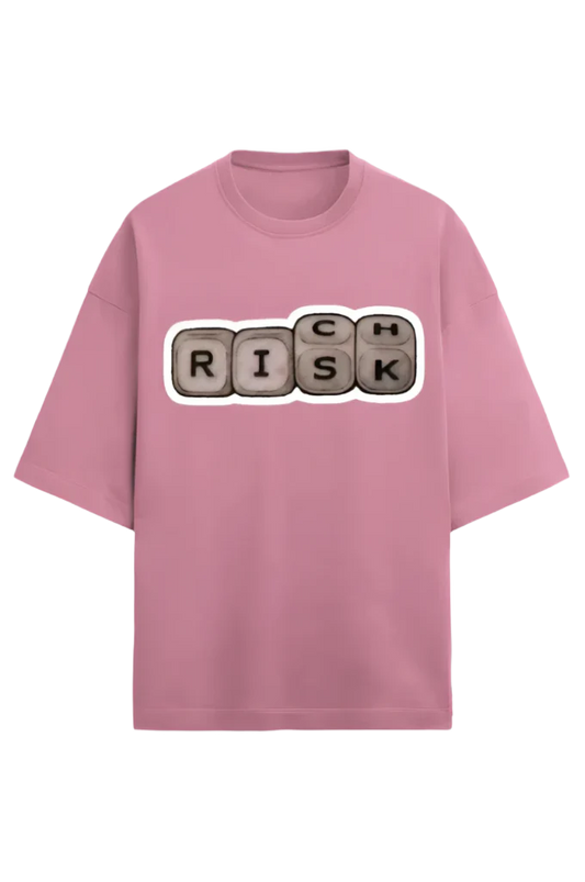 Unisex Terry Oversized T-Shirt_Risk Rich