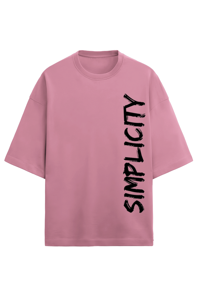 Unisex Oversize Terry T-Shirt_Simplicity