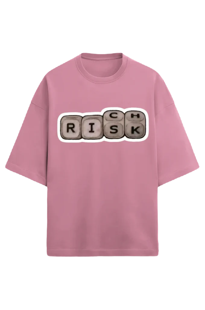 Unisex Terry Oversized T-Shirt_Risk Rich