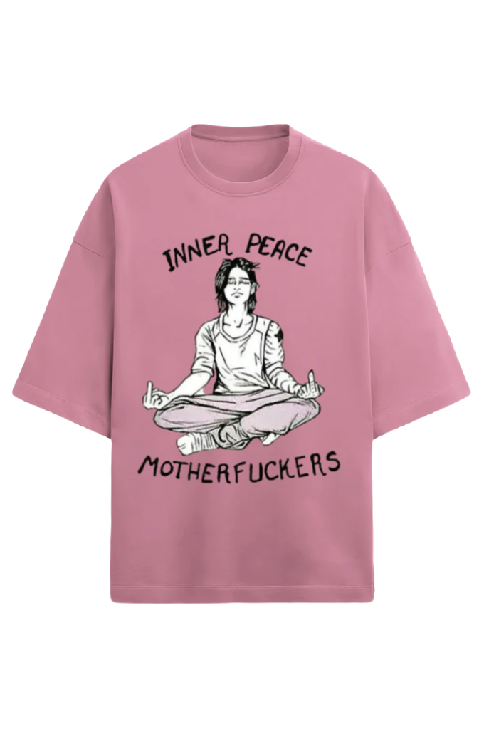 Unisex Terry Oversized T-Shirt_Inner Peace