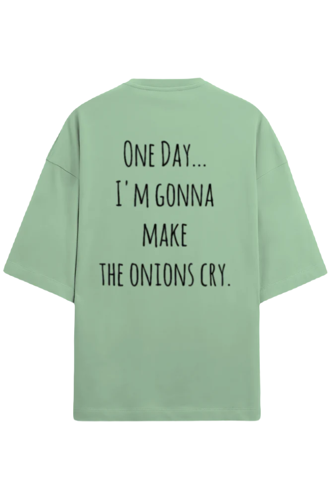 Unisex Oversized Terry T-Shirt_Onions