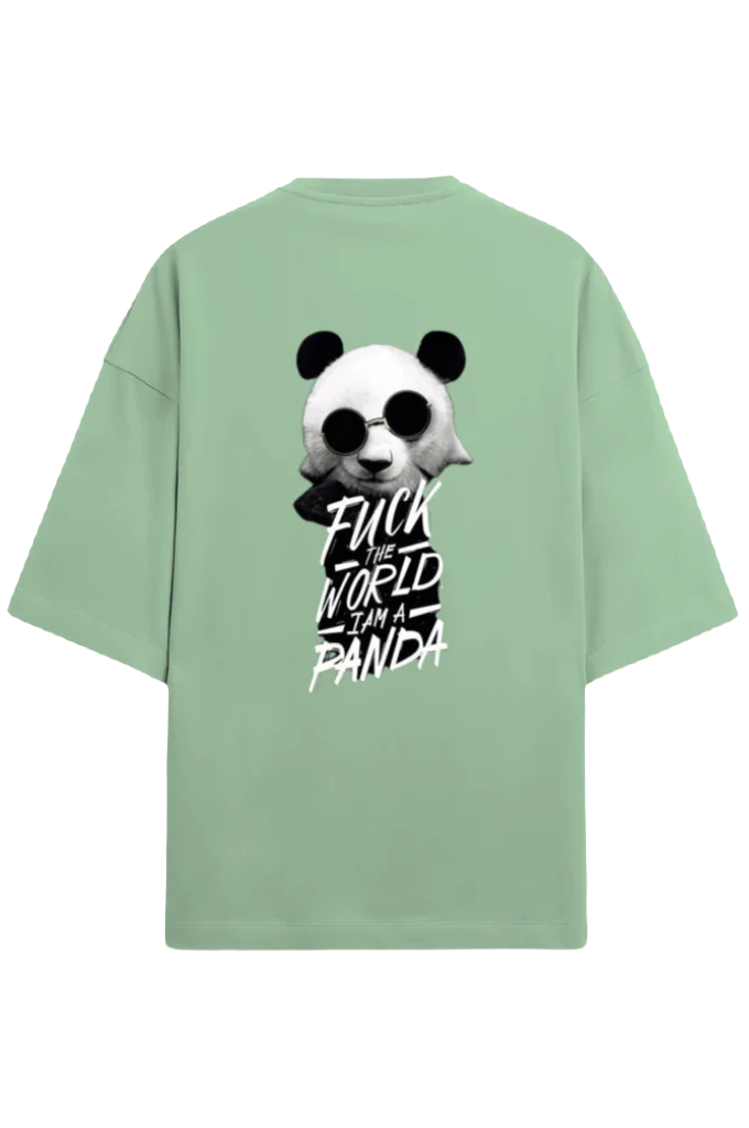 Unisex Terry Oversized T-Shirt_Panda's Life