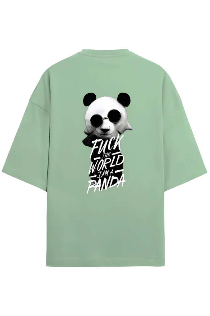 Unisex Terry Oversized T-Shirt_Panda's Life