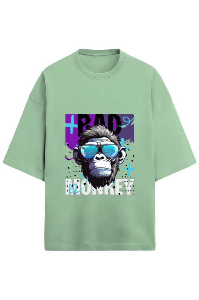 Unisex Oversize Terry T-Shirt_Bad Chimp