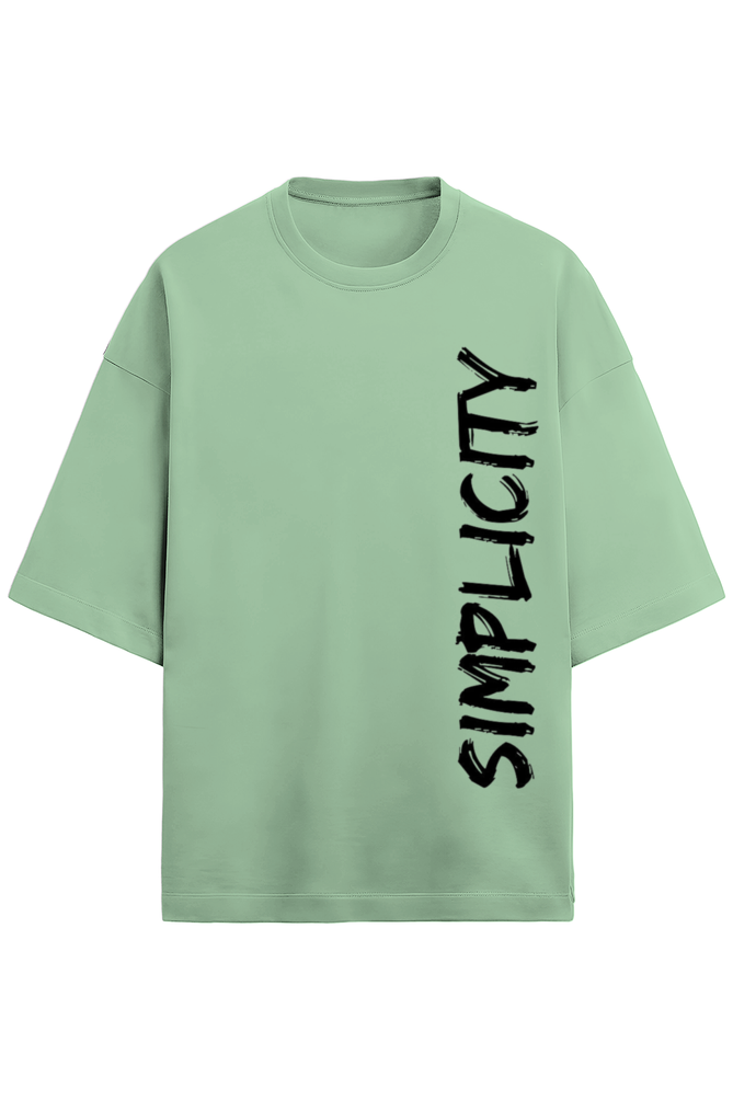 Unisex Oversize Terry T-Shirt_Simplicity