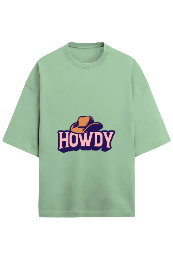 Unisex Oversize Terry T-Shirt_Howdy