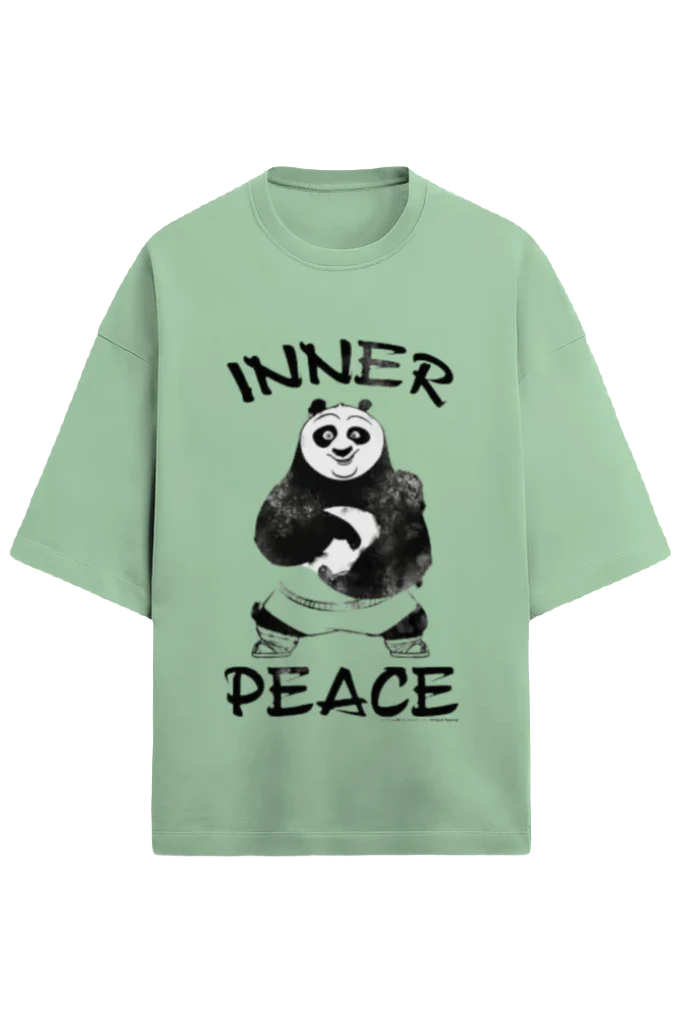 Unisex Terry Oversized T-Shirt_Inner Peace