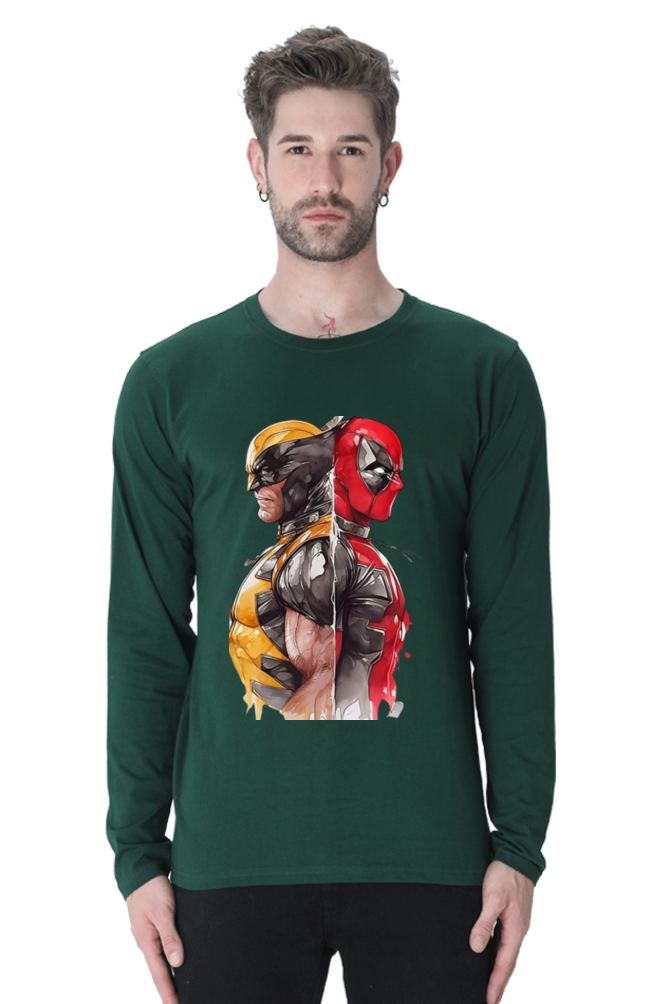 Men's Round Neck Full Sleeve_B2B Wolverine