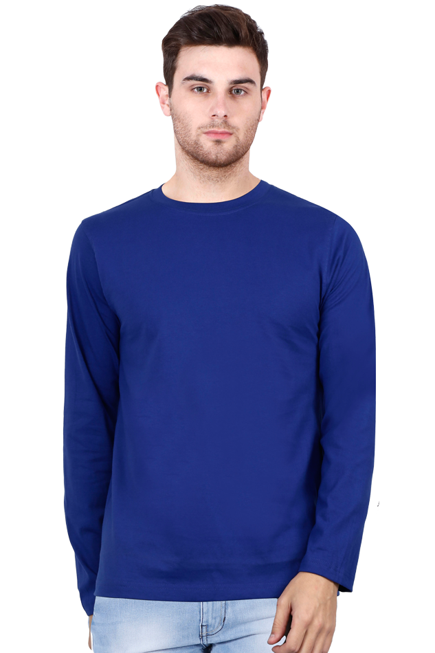 Men's Round Neck Full Sleeve_Plains