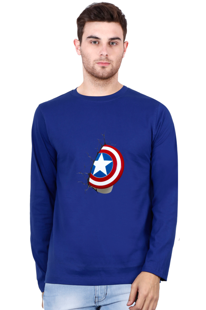 Men's Round Neck Full Sleeve_CA Shield