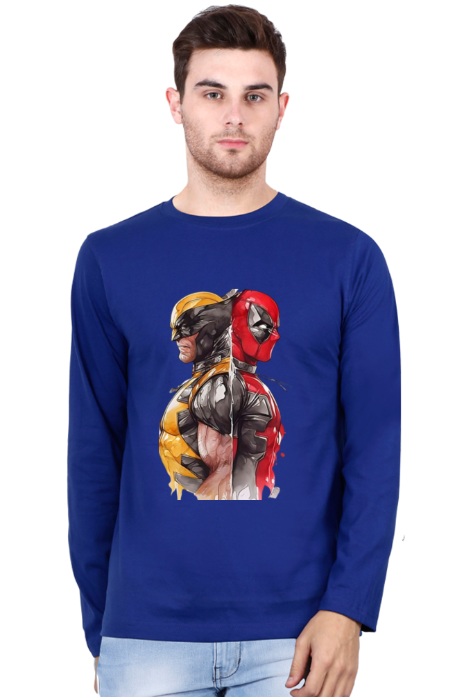 Men's Round Neck Full Sleeve_B2B Wolverine