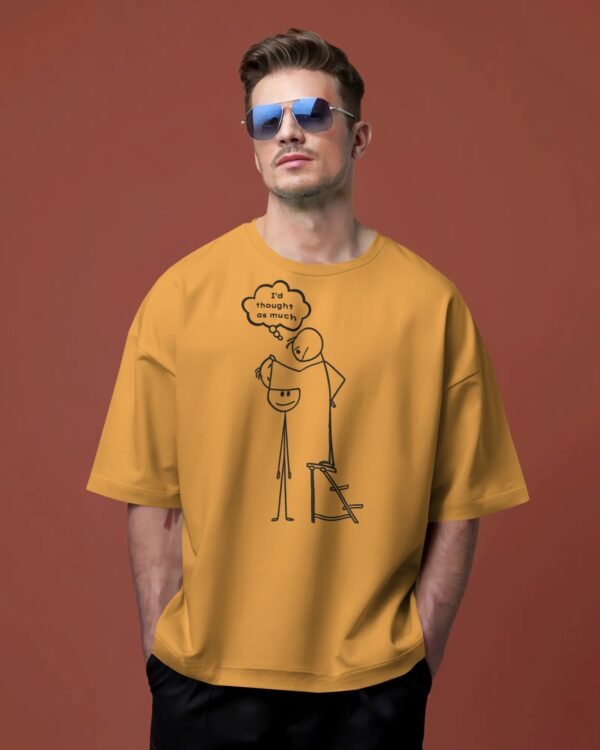 Unisex Oversized Classic T-Shirt - No Brains - Image 10