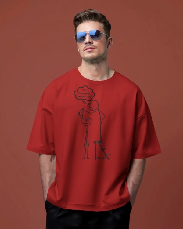 Unisex Oversized Classic T-Shirt - No Brains - Image 4