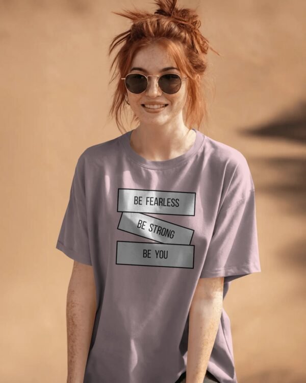 Unisex Oversized Classic T-Shirt - Be Fearless - Image 23