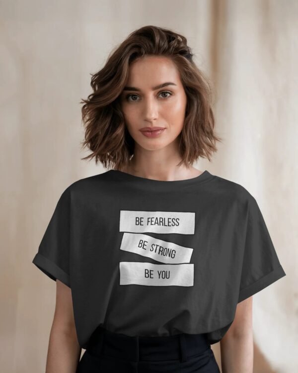 Unisex Oversized Classic T-Shirt - Be Fearless - Image 11