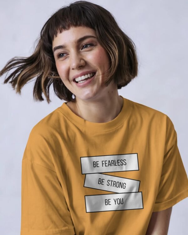 Unisex Oversized Classic T-Shirt - Be Fearless - Image 16