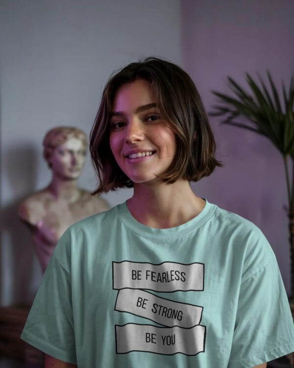 Unisex Oversized Classic T-Shirt - Be Fearless - Image 20