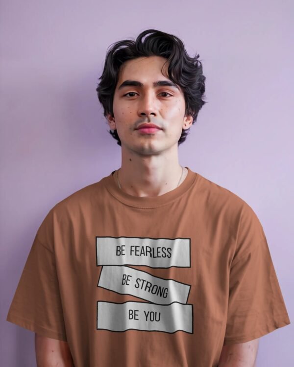 Unisex Oversized Classic T-Shirt - Be Fearless - Image 18
