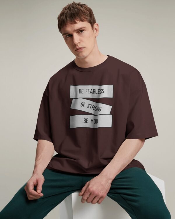 Unisex Oversized Classic T-Shirt - Be Fearless - Image 5