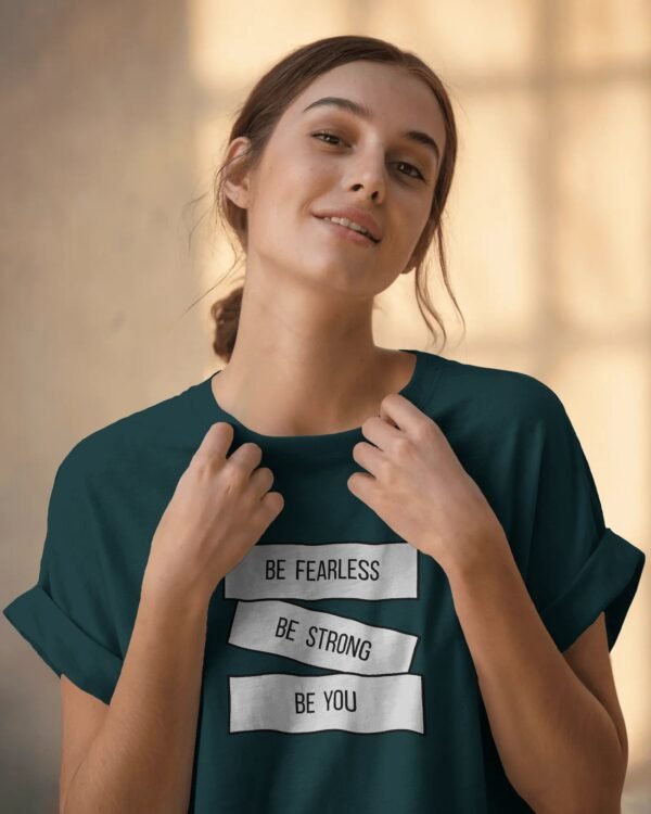Unisex Oversized Classic T-Shirt - Be Fearless - Image 7