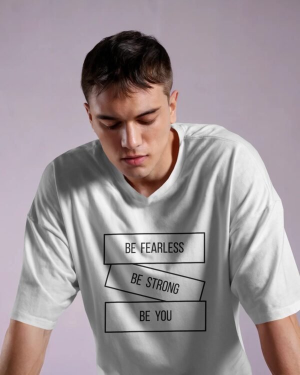 Unisex Oversized Classic T-Shirt - Be Fearless - Image 13