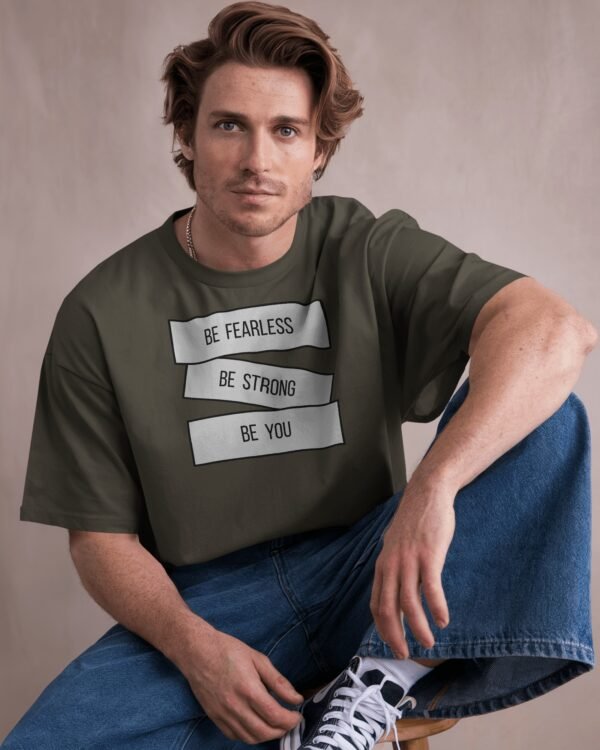 Unisex Oversized Classic T-Shirt - Be Fearless - Image 31