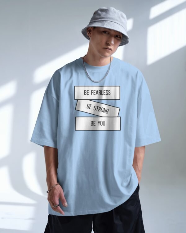 Unisex Oversized Classic T-Shirt - Be Fearless - Image 25